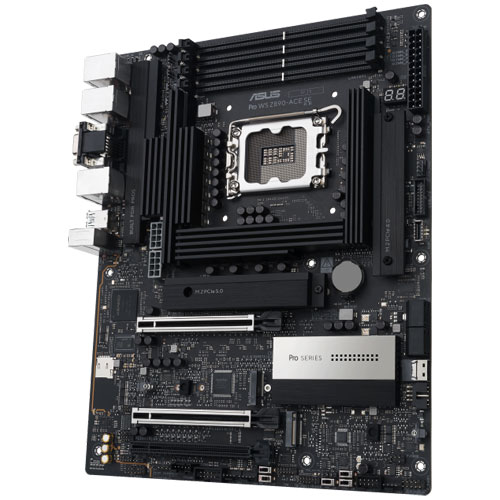 ASUS PRO WS Z890-ACE SE [マザーボード Intel Z890/LGA1851/DDR5/Thunderbolt 4/10GbE + 2.5GbE/BMC/ATX]
