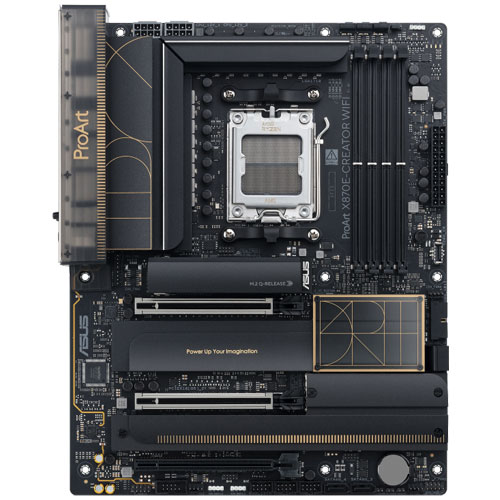 ASUS ProArt X870E-CREATOR WIFI [マザーボード AMD X870E/Socket AM5/DDR5/USB4/10GbE + 2.5GbE/Wi-Fi 7/ATX]