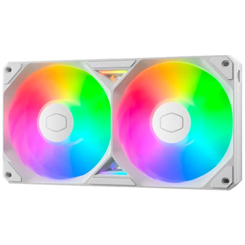 クーラーマスター MFX-B2DW-25DP2-R1 [SickleFlow Edge 240 ARGB White Edition]