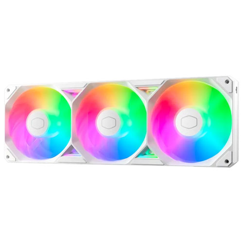 クーラーマスター MFX-B2DW-25TP2-R1 [SickleFlow Edge 360 ARGB White Edition]