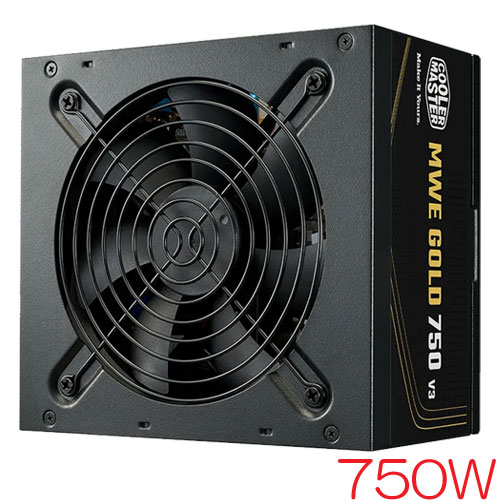 クーラーマスター MPE-7506-ACAG-BJP [MWE Gold 750 V3 ATX 3.1 Non-Modular]