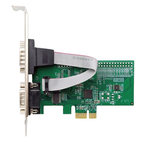 AREA SD-PE99-2SL3 [RS232C(9Pin オス) x2 シリアルポート増設ボード PCI Express x1 ロープロファイル対応]