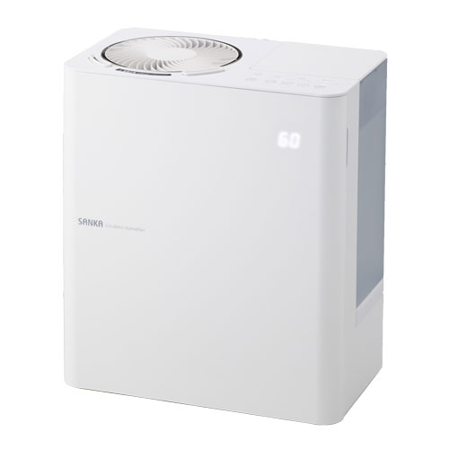 SSH-8000WH [サーキュレーター付きパワースチーム加湿器　ホワイト]