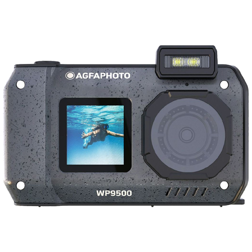 AGFAPHOTO WP9500BK [防水デジタルカメラ ブラック 防塵/自撮り]