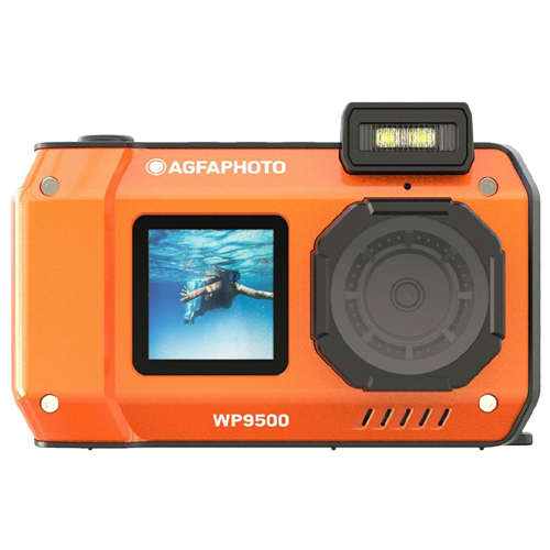 AGFAPHOTO WP9500OR [防水デジタルカメラ オレンジ 防塵/自撮り]