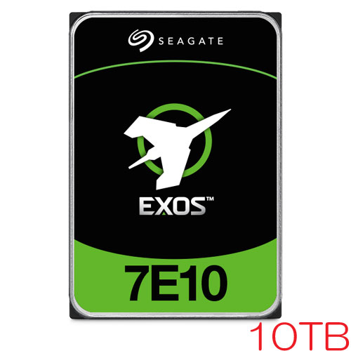 シーゲート ST10000NM017B [エンタープライズ向けHDD Exos 7E10（10TB 3.5インチ SATA 6G 7200rpm 256MB）]