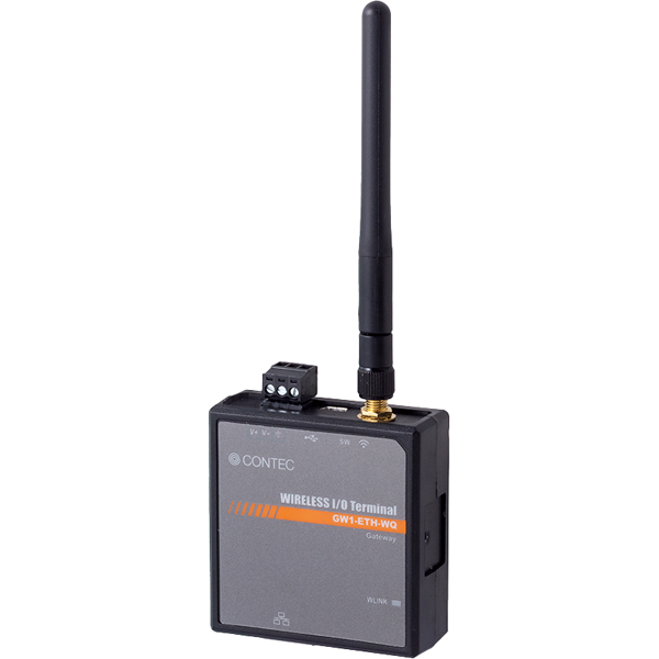 コンテック GW1-ETH-WQ [無線I/O用イーサネットゲートウェイ]