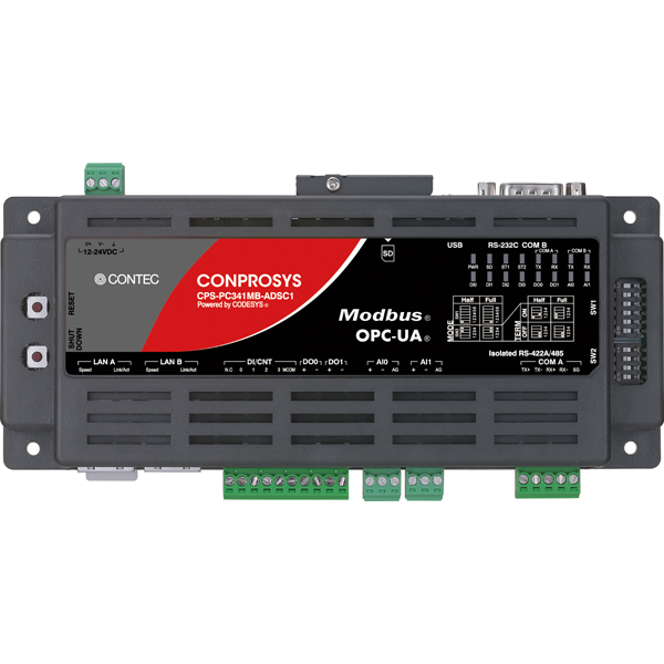 コンテック CPS-PC341MB-ADSC1-9201 [PACシリーズ コンパクト CODESYS Modbusマスタ]