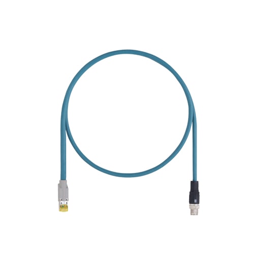 コンテック IPC-M12XRJ-1 [RJ-45 接続用コネクタ変換ケーブル(M12 X-coded)]