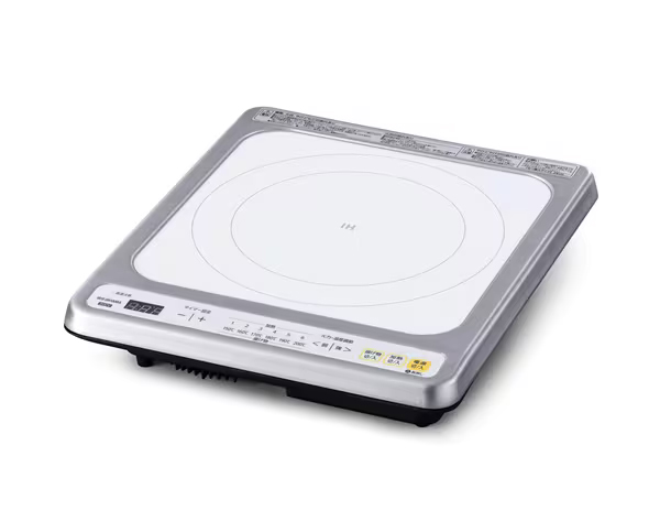 アイリスオーヤマ IHクッキングヒーター IHC-B123-W [1口ビルトインIH (200V) ホワイト]