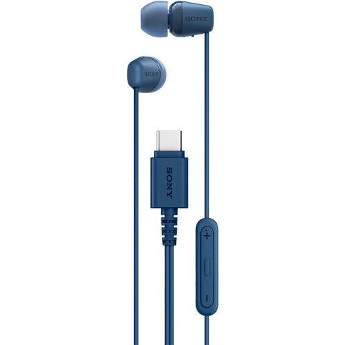 IER-EX15C/L [密閉型ステレオヘッドホン(入力プラグ USB-C) ブルー]
