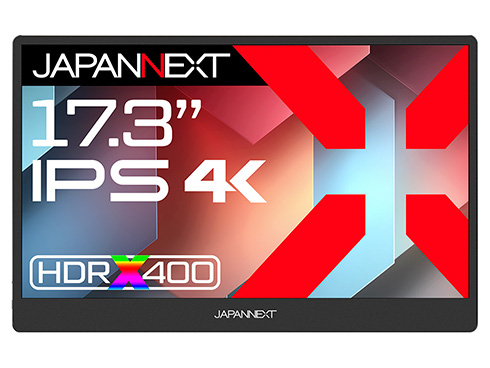 JAPANNEXT JN-MD-IPS173U [液晶ディスプレイ 17.3型/3840×2160/ブラック]