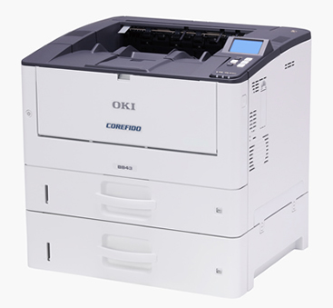 OKI COREFIDO EX B843DNT [A3モノクロLEDプリンター B843dnt ハイスペックトレイ付モデル]