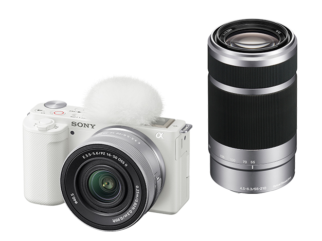 ソニー（SONY） ZV-E10X/W [VLOGCAM ZV-E10 Wズームキット ホワイト]