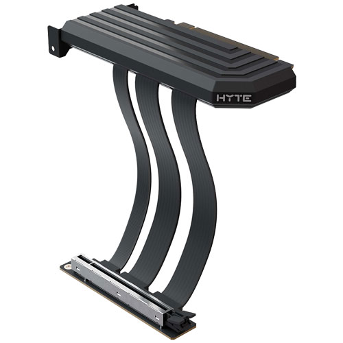 HYTE HYTE PCIE50 HYPER RISER Pitch Black [可動式縦置きGPUブラケット＋ライザーケーブル ブラック]