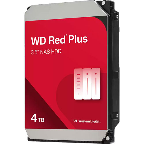 WD40EFZZ [WD Red Plus（4TB 3.5インチ SATA 6G 5400rpm 128MB CMR）]