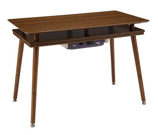 ユアサプライムス SPACE90G（BR） [棚付き2WAYこたつ スペース]