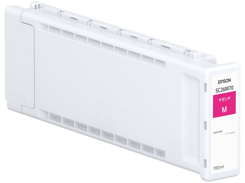 エプソン SC26M70 [SureColor用 インクカートリッジ/マゼンタ(700ml)]