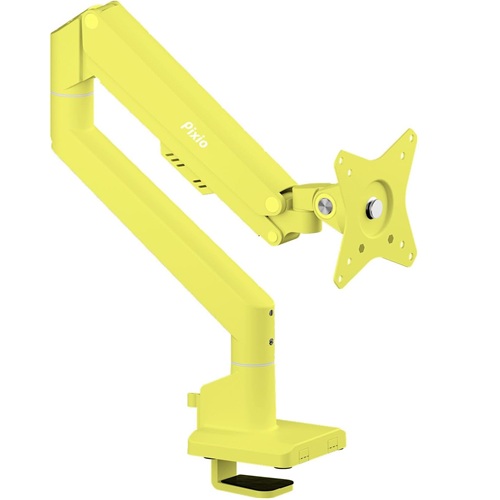 Pixio PSW1SYL-O [PS1S Wave Yellow モニターアーム　シングル]