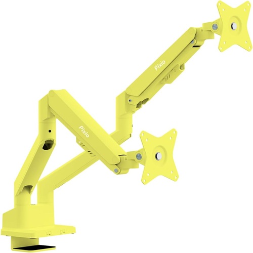 Pixio PSW1DYL-O [PS1D Wave Yellow モニターアーム　デュアル]