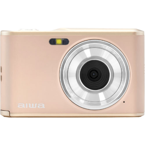 JA4-DCM0001(LB) [コンパクトデジタルカメラ aiwa cam DCB ライトブロンズ]
