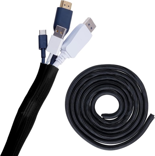 Pixio PXTCS3BK-O [ケーブルカバー 3m ブラック]