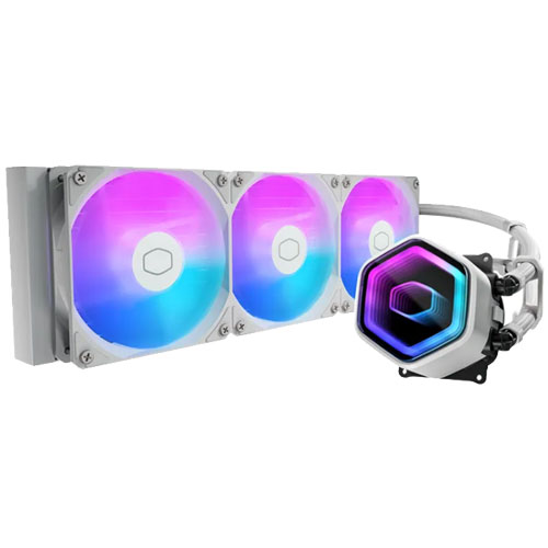 クーラーマスター MLW-D36M-A18PA-JW [MasterLiquid Core II 360 White ARGB X6G2]