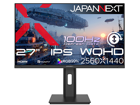 JAPANNEXT JN-IPS27Q3-HSP [液晶ディスプレイ 27型/2560×1440/ブラック]