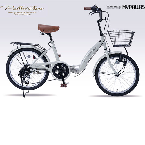 マイパラス MF203-GY [MF203 EASILY・折畳20・6SP・オールインワン・グレージュ]