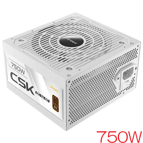 ANTEC CSK750DC White [ATX 12V電源 80PLUS BRONZE認証 CSK DC 750W White]
