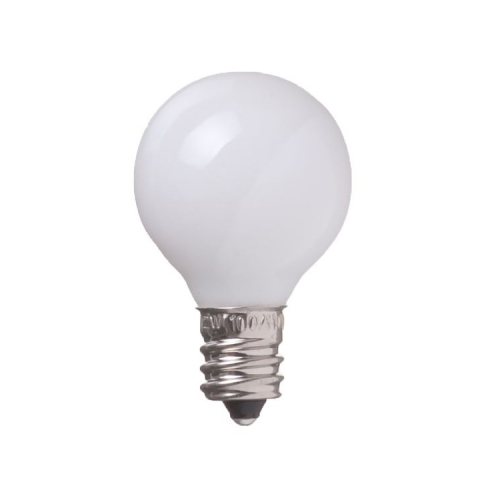 YAZAWA G301205W [ベビーボール球 G30 E12 5W ホワイト]