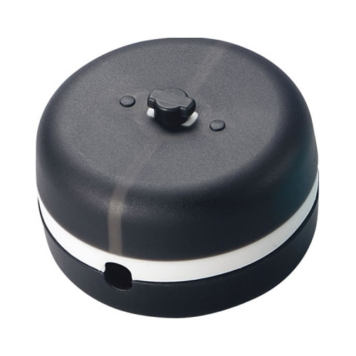 YAZAWA KCM6CK [連結可能くるくるコード巻き大 クリアブラック]