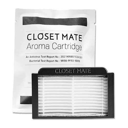 AJAX CLOMTECTS [CLOSET MATE クローゼットメイト アロマ抗菌カートリッジ Sensual oud wood(ブラック)]