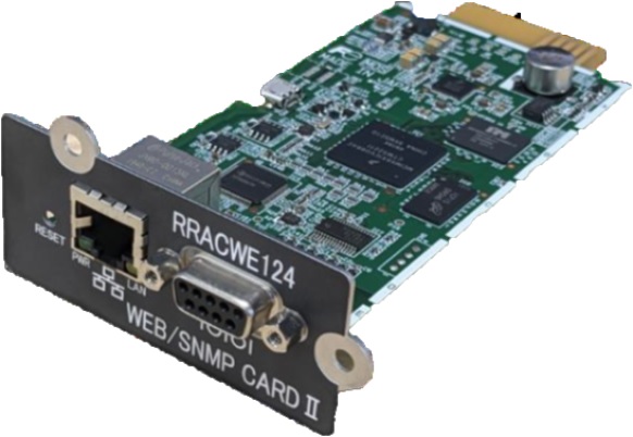 富士電機システムズ EX100 RRACWE124 [UPS Web/SNMPカード(EXシリーズ用オプションカード)]