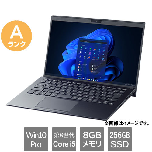 VAIO ★中古パソコン・Aランク★VJPK11C11N [VAIO Pro PK(i5-8265U 8GB SSD256GB 13.3FHD Win10Pro64)]