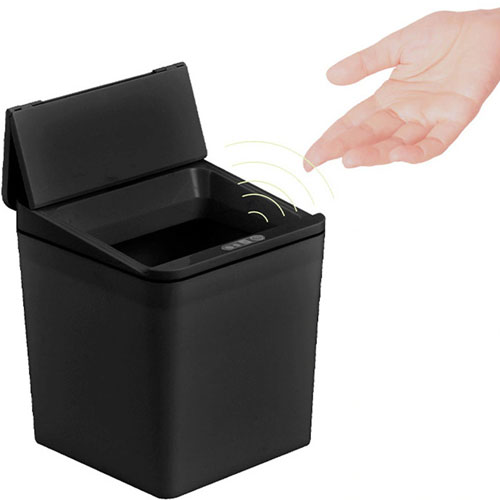 Ramasu RA-STB [スマートトラッシュボックス/自動開閉式ゴミ箱 ブラック]