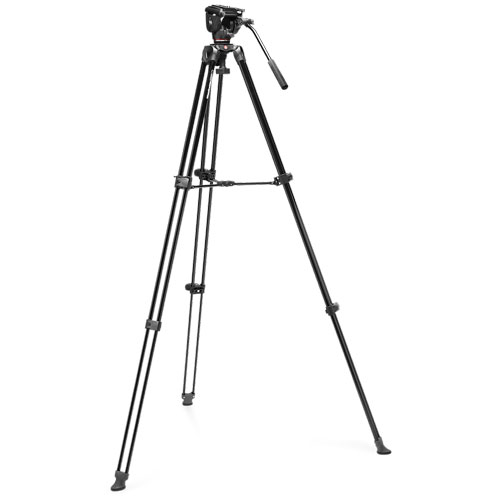 マンフロット MVK500XAM [Manfrotto ONE アルミニウム製ツインレッグ三脚 500X フルード雲台キット]