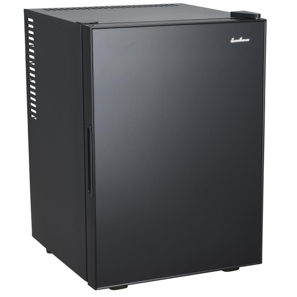 三ツ星貿易 ML-40SG-B [冷蔵庫 小型 35L 1ドア 右開き 電子式 ブラック]