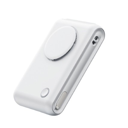 エアージェイ AHF-SS1 WH [準個体電池 安心ハンディファン 扇風機 ホワイト]