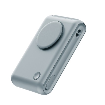 エアージェイ AHF-SS1 GY [準個体電池 安心ハンディファン 扇風機 グレー]