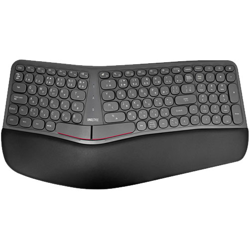 UNIQ（ユニーク） K680ERG [2.4GHz無線 エルゴノミクスキーボード]