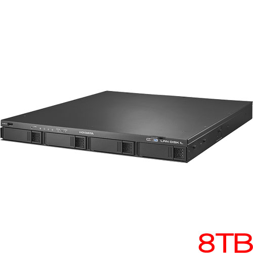 HDL4-LX08U [法人向け4ドライブNAS ラックマウント 8TB]
