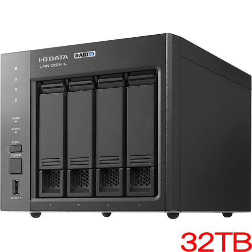 HDL4-LX32 [法人向け4ドライブNAS 32TB]
