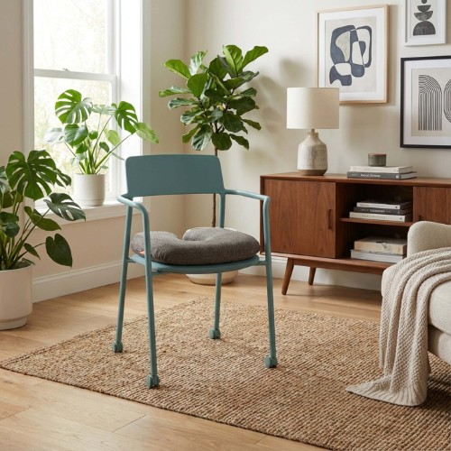 ラウンジクッションウォッシャブル クラウドグレー_画像4