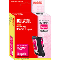 リコー RC-1M01 [G707／505用 Mサイズ GELJETカートリッジ マゼンタ]