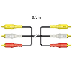 JVC(ビクター) VX-37G [ピンプラグX3-ピンプラグX3(0.5M)]