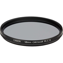 キヤノン 58mmFILTER PL-C B [円偏光フィルターPL-C スクリュータイプフィルター 58mm]