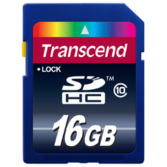 トランセンド TS16GSDHC10 [16GB SDHC CARD Class 10]