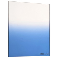 ケンコー 100×150mm角 ハーフグラデーションフィルター ブルー2 Z123 [202123]