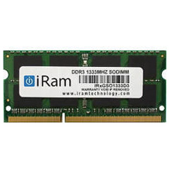 iRam Technology IR8GSO1333D3 [DDR3 PC3-10600 204pin 8GB SO-DIMM]